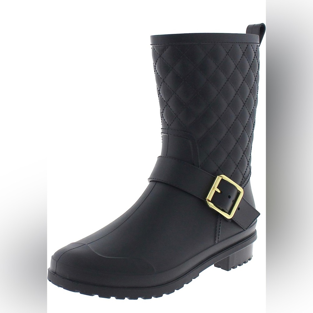 Black Capelli rain boots NEW size 8